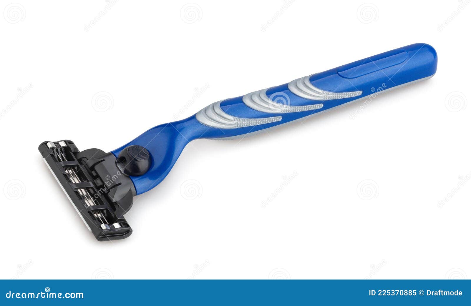 Razor on white stock image. Image of male, accessory 225370885