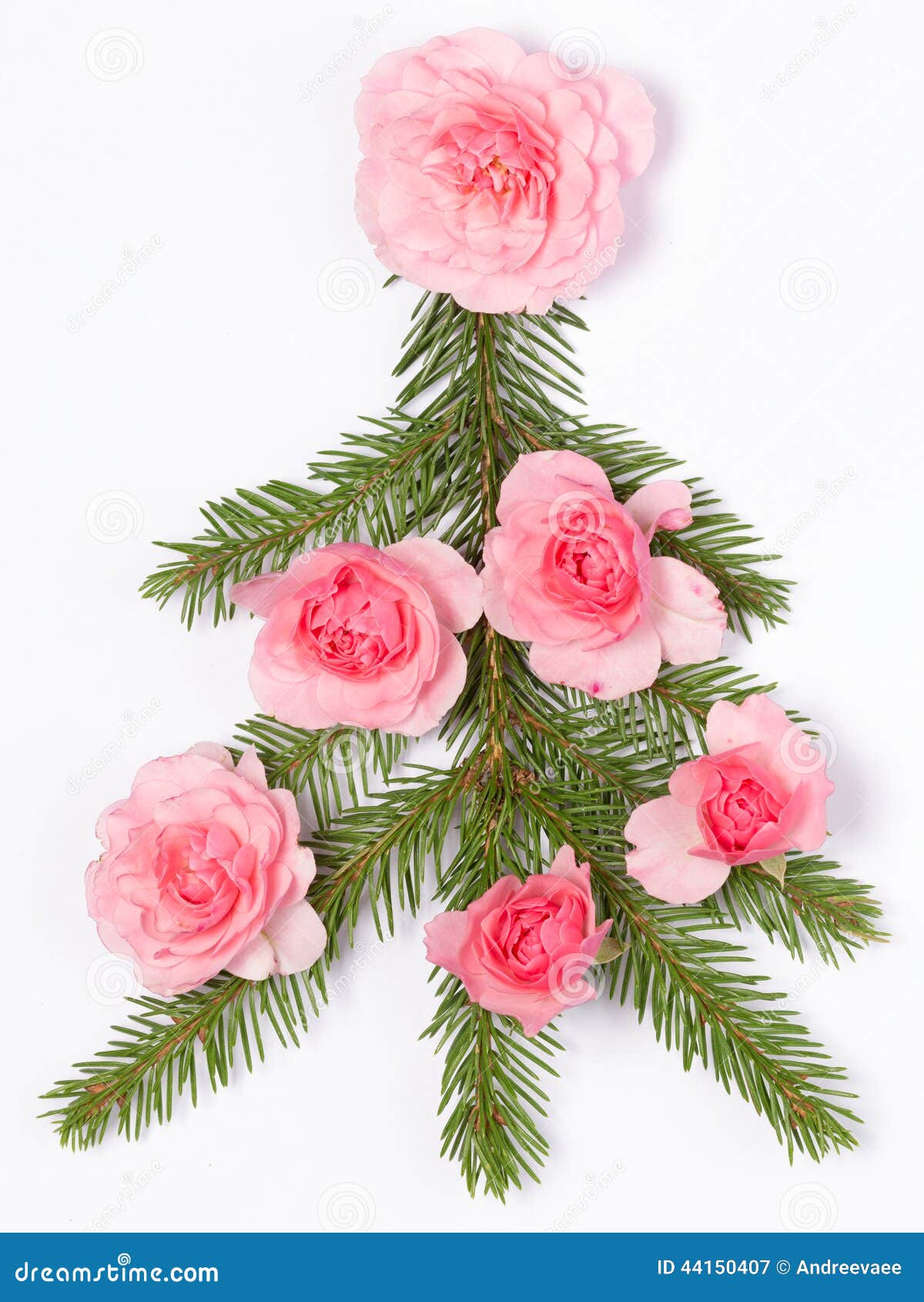 Te regalo una rosa - Página 15 Rbol-de-navidad-adornado-con-las-rosas-44150407