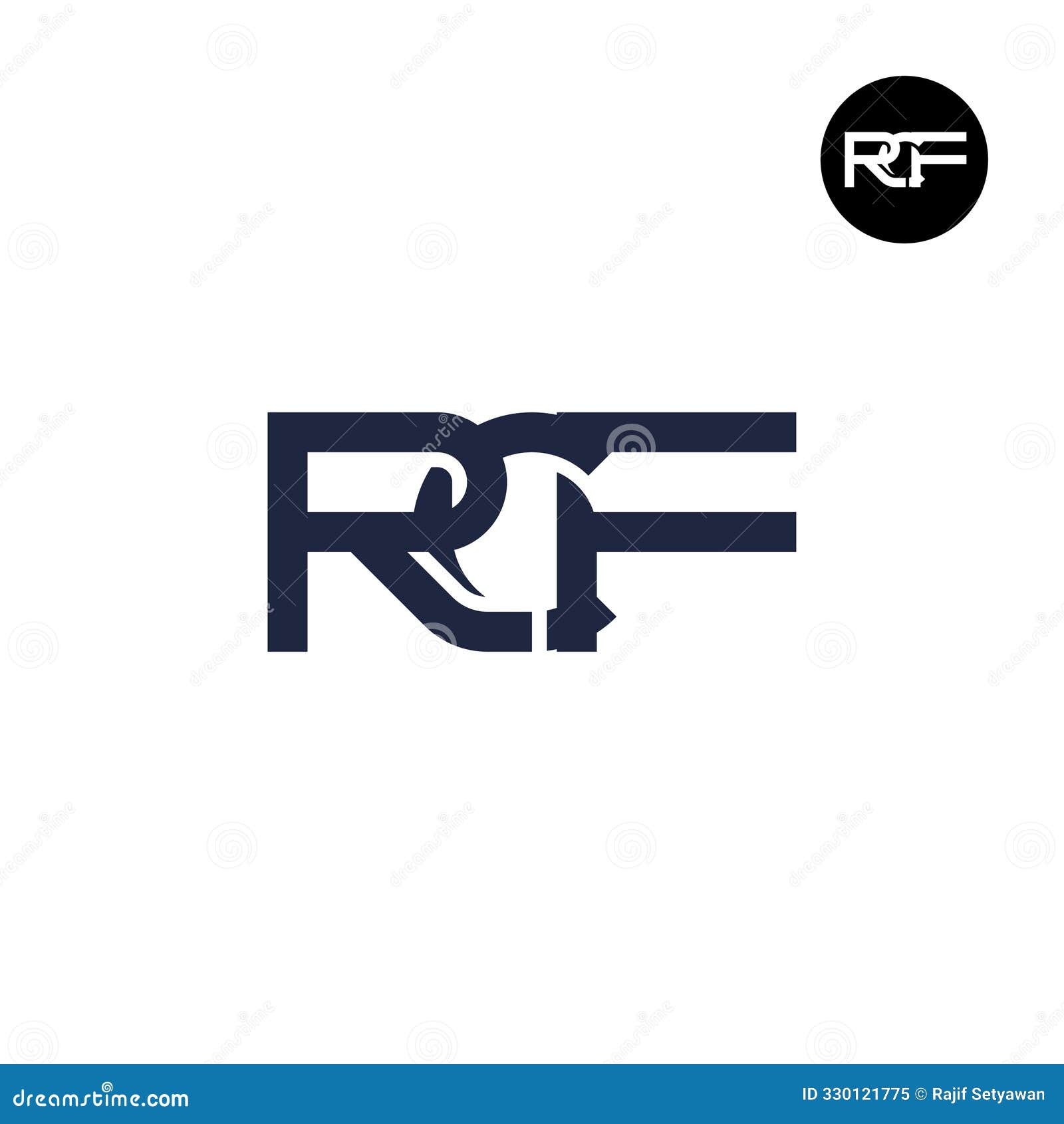 rcf logo letter monogram 