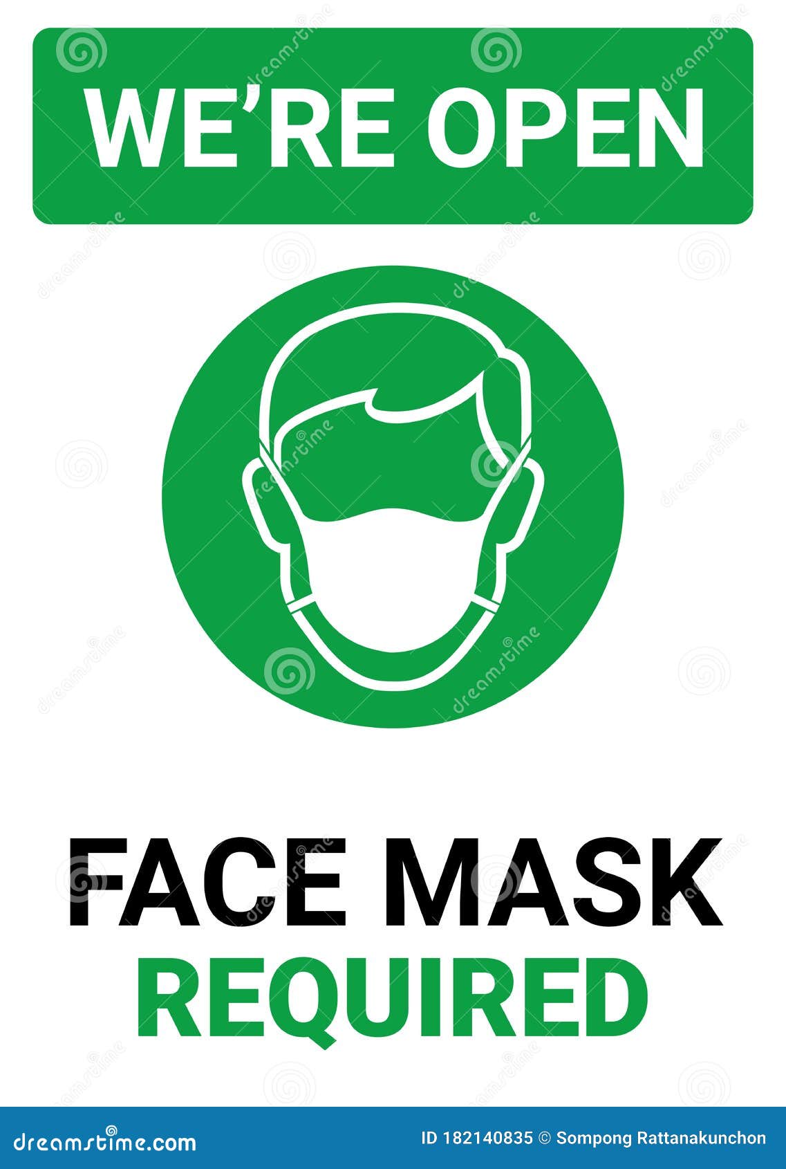 please wear a face mask and keep your distance to protect from covid-19