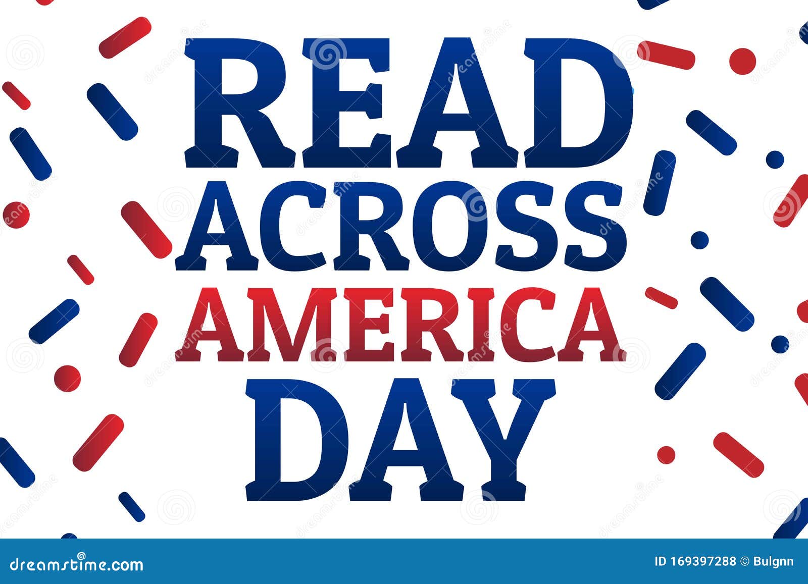 Read Across America Day Concept. Template for Background, Banner, Card