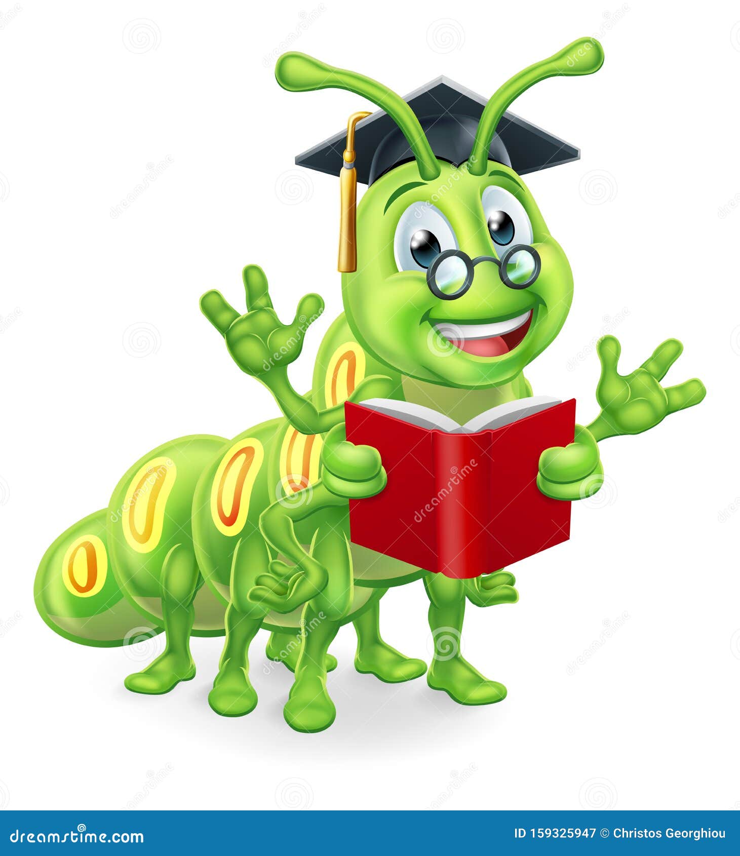 Reading Book Worm Caterpillar Stock Vector - Illustration of cartoon, clipart: 159325947 Reading Book Worm Caterpillar Stock Vector - Illustration of cartoon, clipart: 159325947