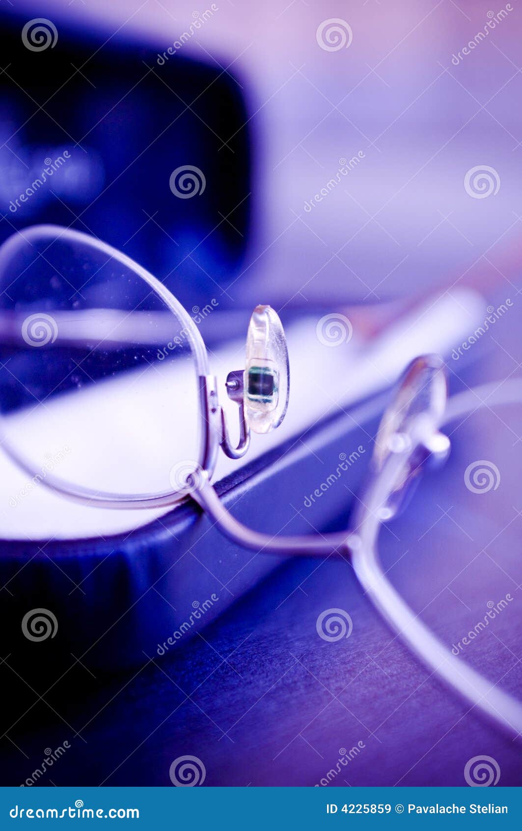 Reading Glasses stock image. Image of macro, vision, optometry 4225859