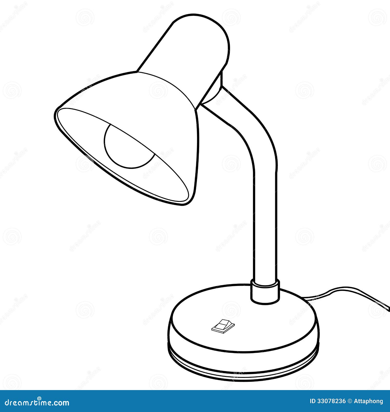 clipart black and white lamp - photo #48