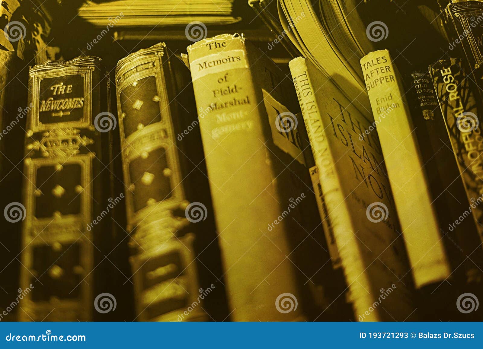Old books on the shelf stock image. Image of childhood 193721293
