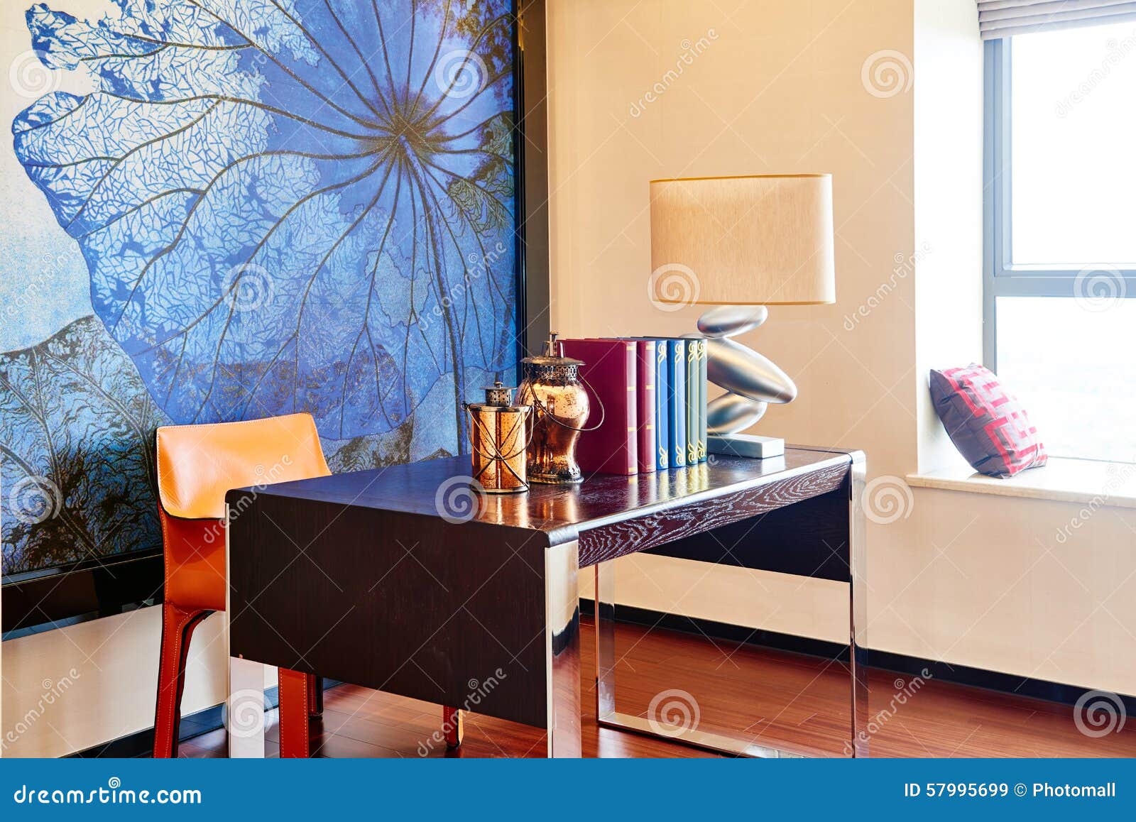 Reading room home office stock image. Image of domestic 57995699