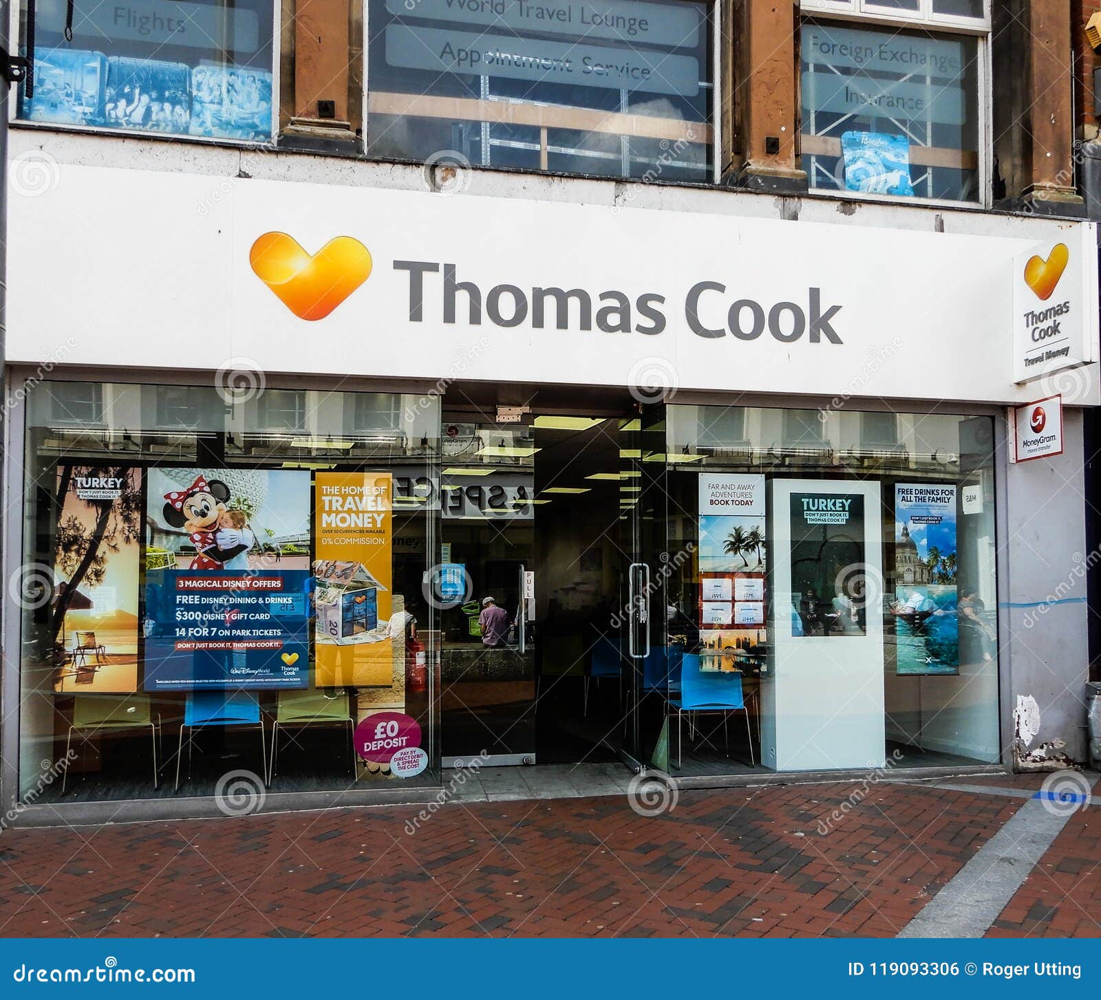 Thomas Cook Frontage Editorial Photo Image Of Emblem 119093306 - 