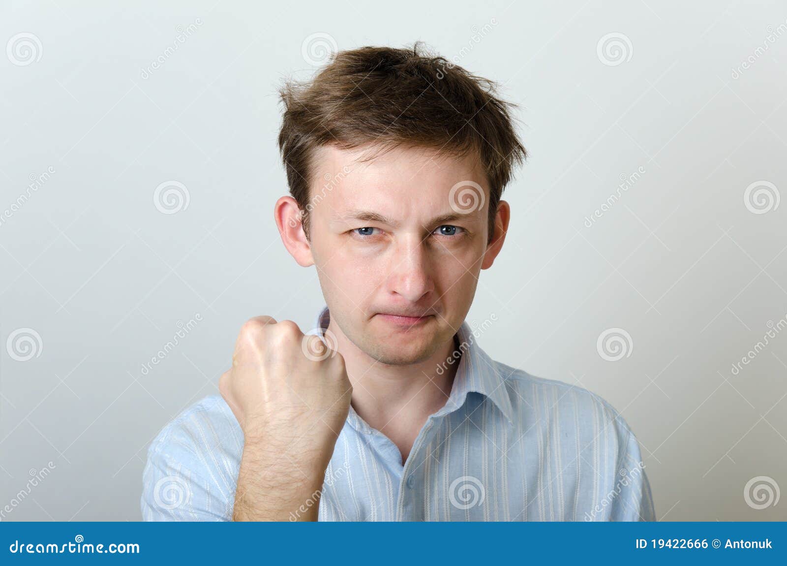 Ready to fight stock photo. Image of handsome, ready 19422666