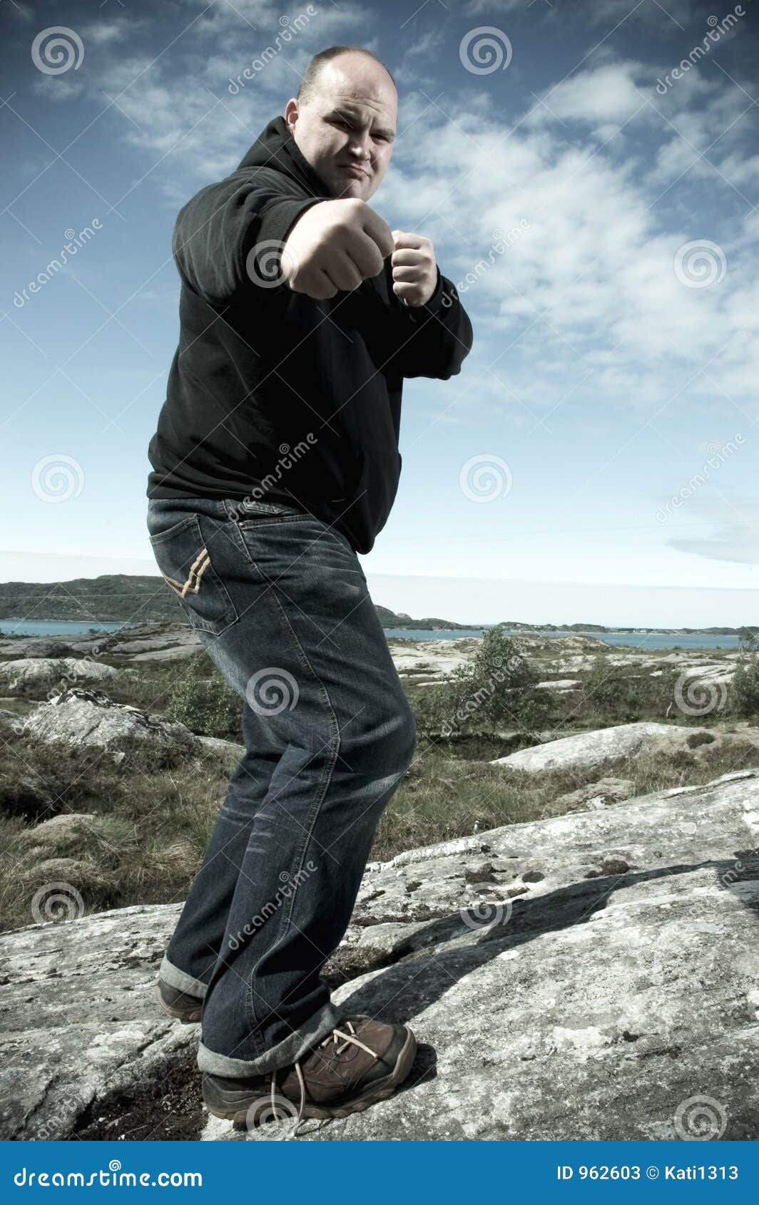 Ready to fight? stock image. Image of fighting, angry, aggression 962603