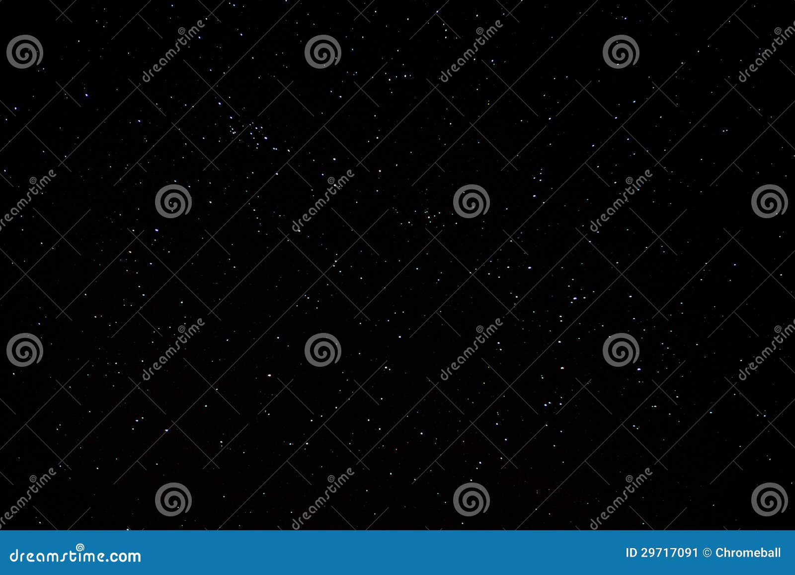 real night sky with stars