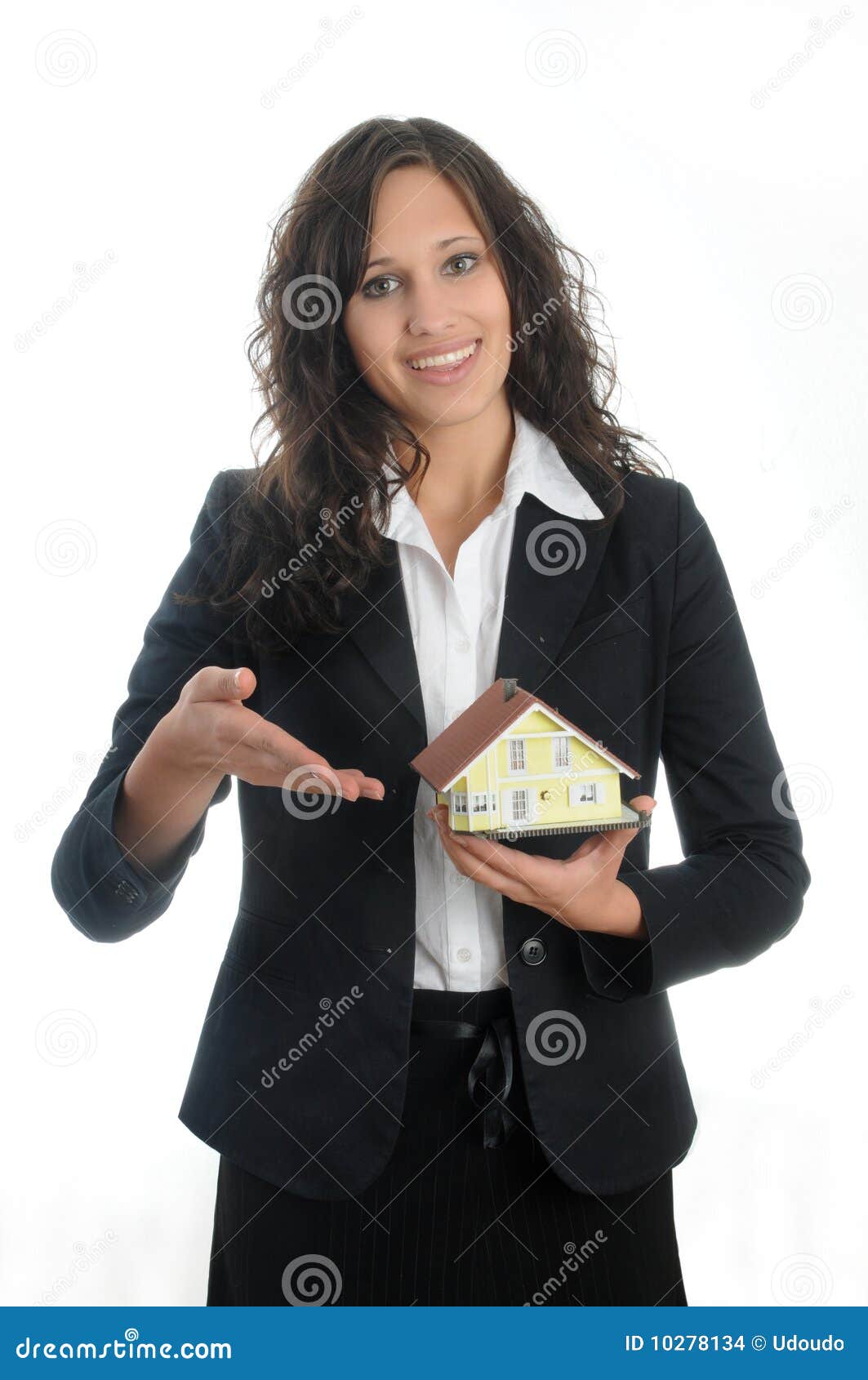 Real estate stock photo. Image of woman, white, selling 10278134