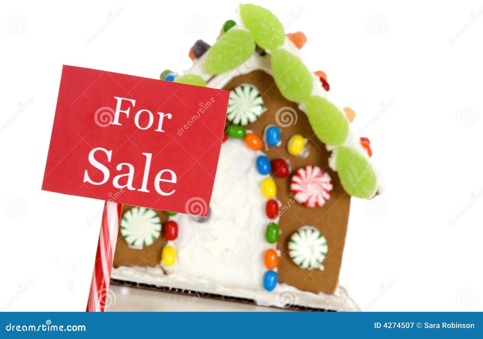 Real Estate 2 stock image. Image of housing, gingerbread 4274507