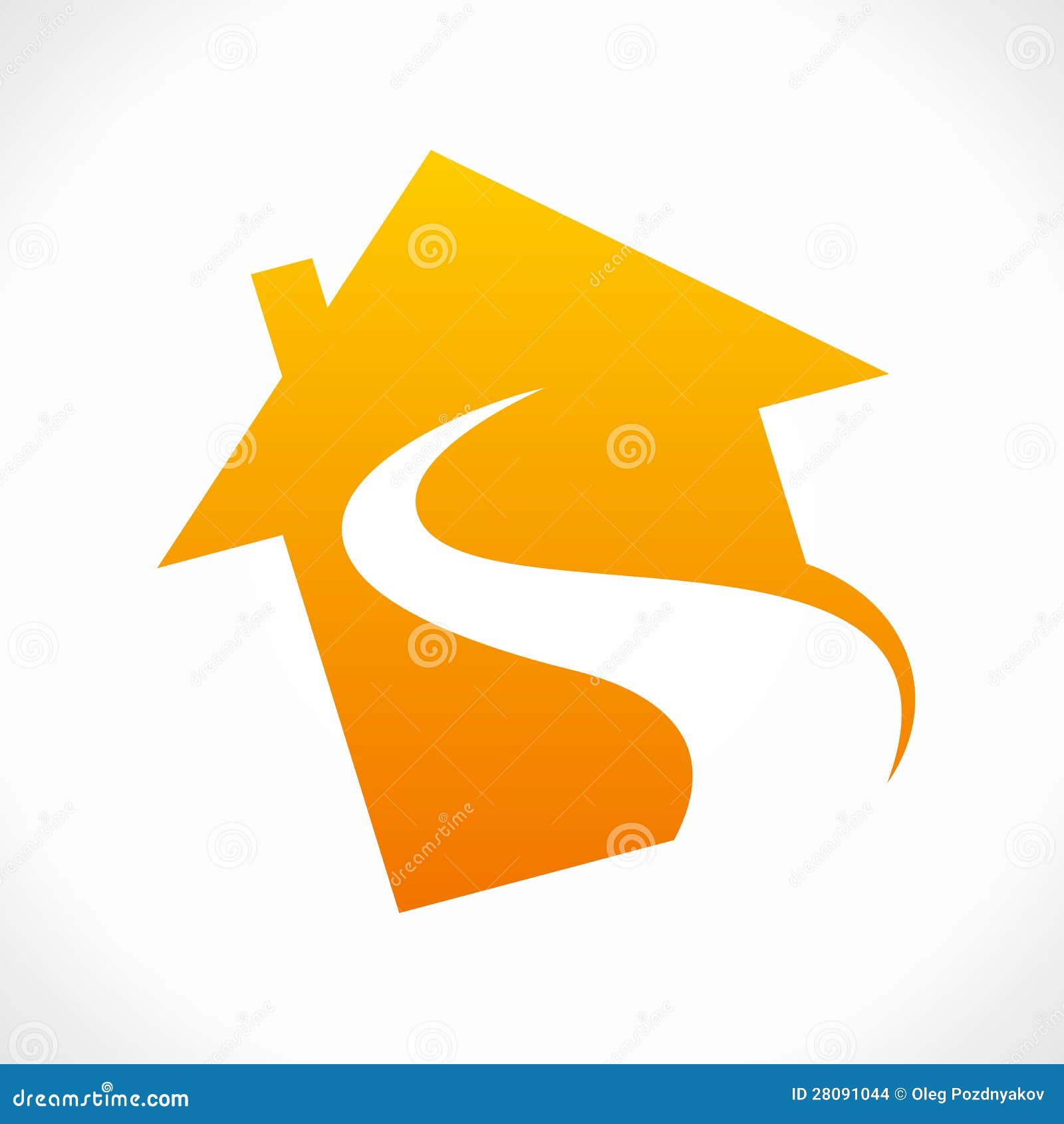 Real estate (abstraction) stock vector. Illustration of realtor 28091044