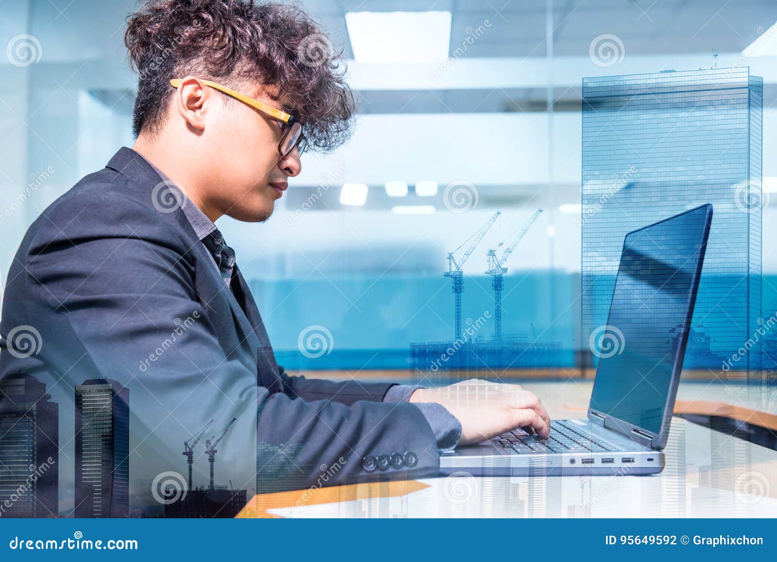 Real Estate and business stock photo. Image of architect 95649592