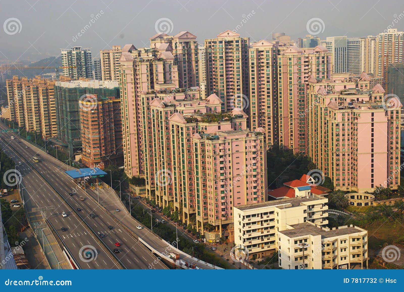 Realestate of china stock photo. Image of buildings, industrial 7817732