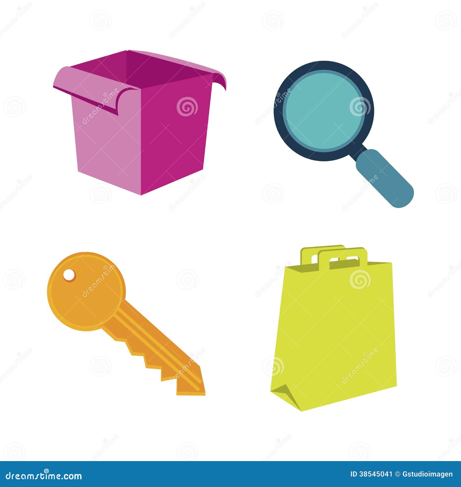 Real estate stock vector. Illustration of cart 38545041