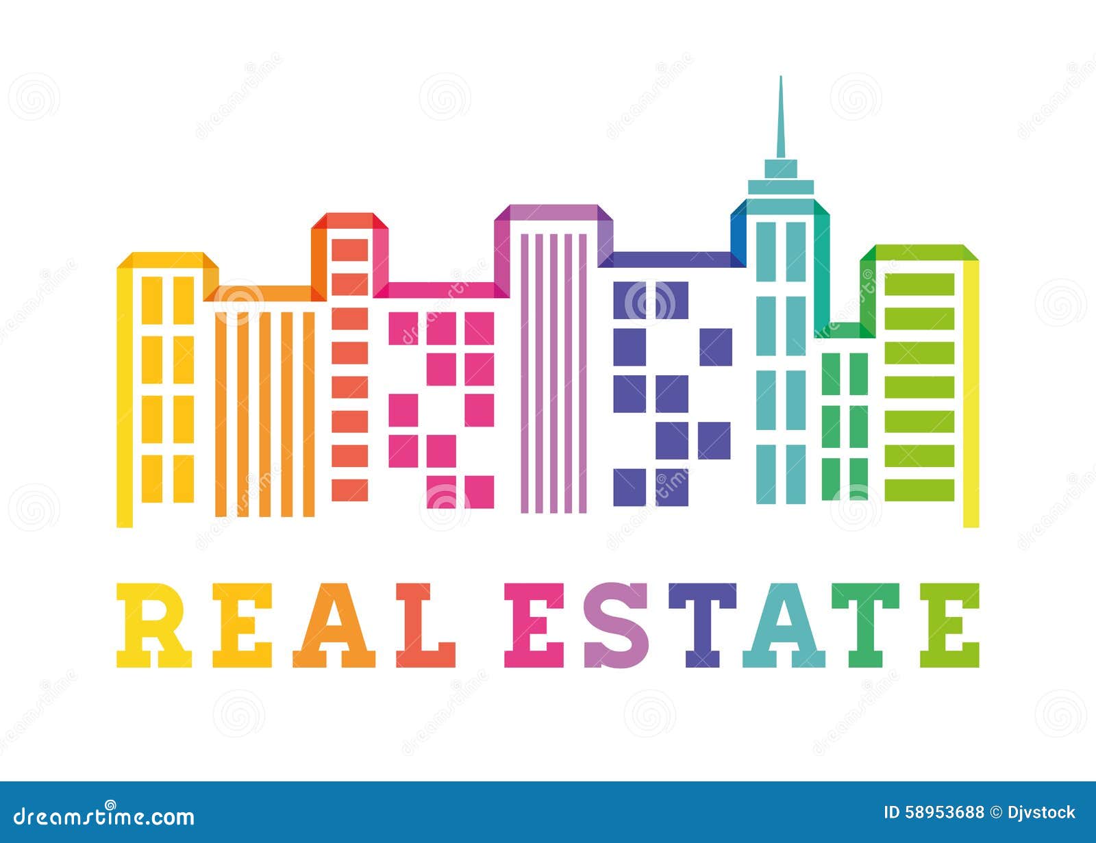 real estate edifices and residential towers