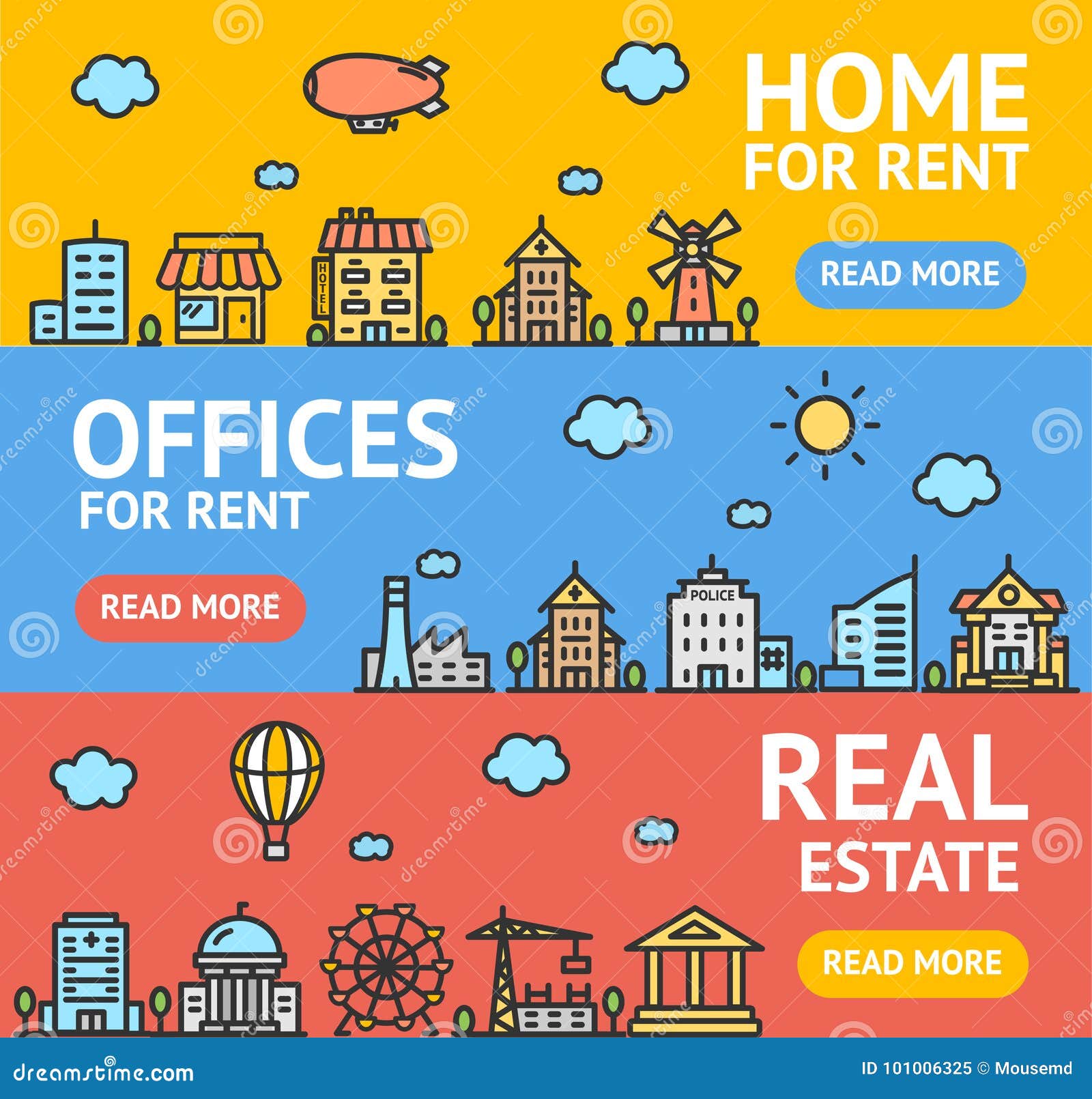 Rent Office Poster Stock Illustrations – 252 Rent Office Poster Stock  Illustrations, Vectors & Clipart - Dreamstime