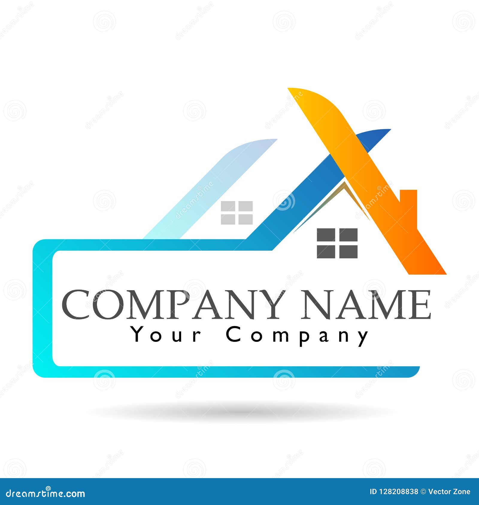 Real Estate and Home Logo. Megalopolis, Construction, Company ...
