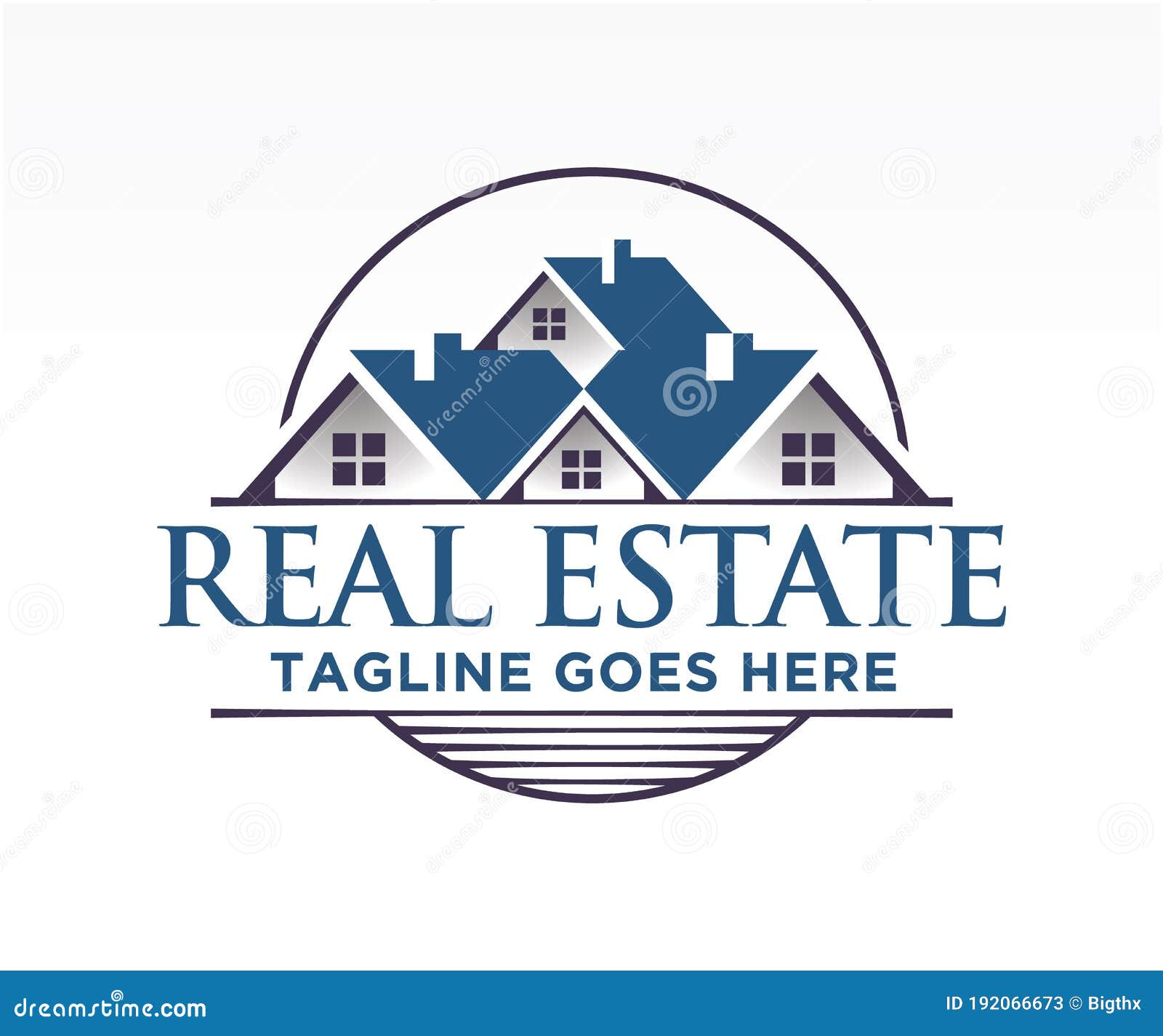Real Estate Home Logo Vector Stock Vector - Illustration of icon ...