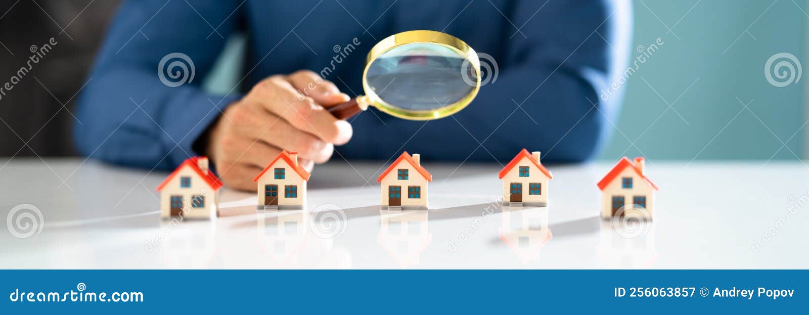 Real Estate House Inspector Checking Property Stock Image Image of