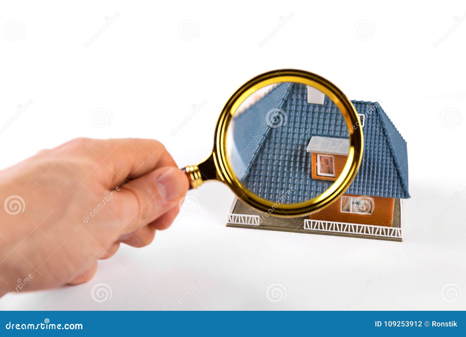 real estate inspection and valuation concept