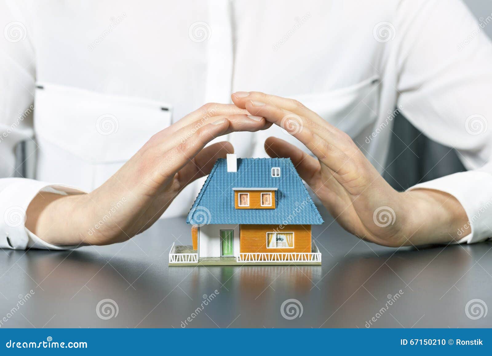 Real Estate Insurance Concept Stock Photo Image of idea, concept