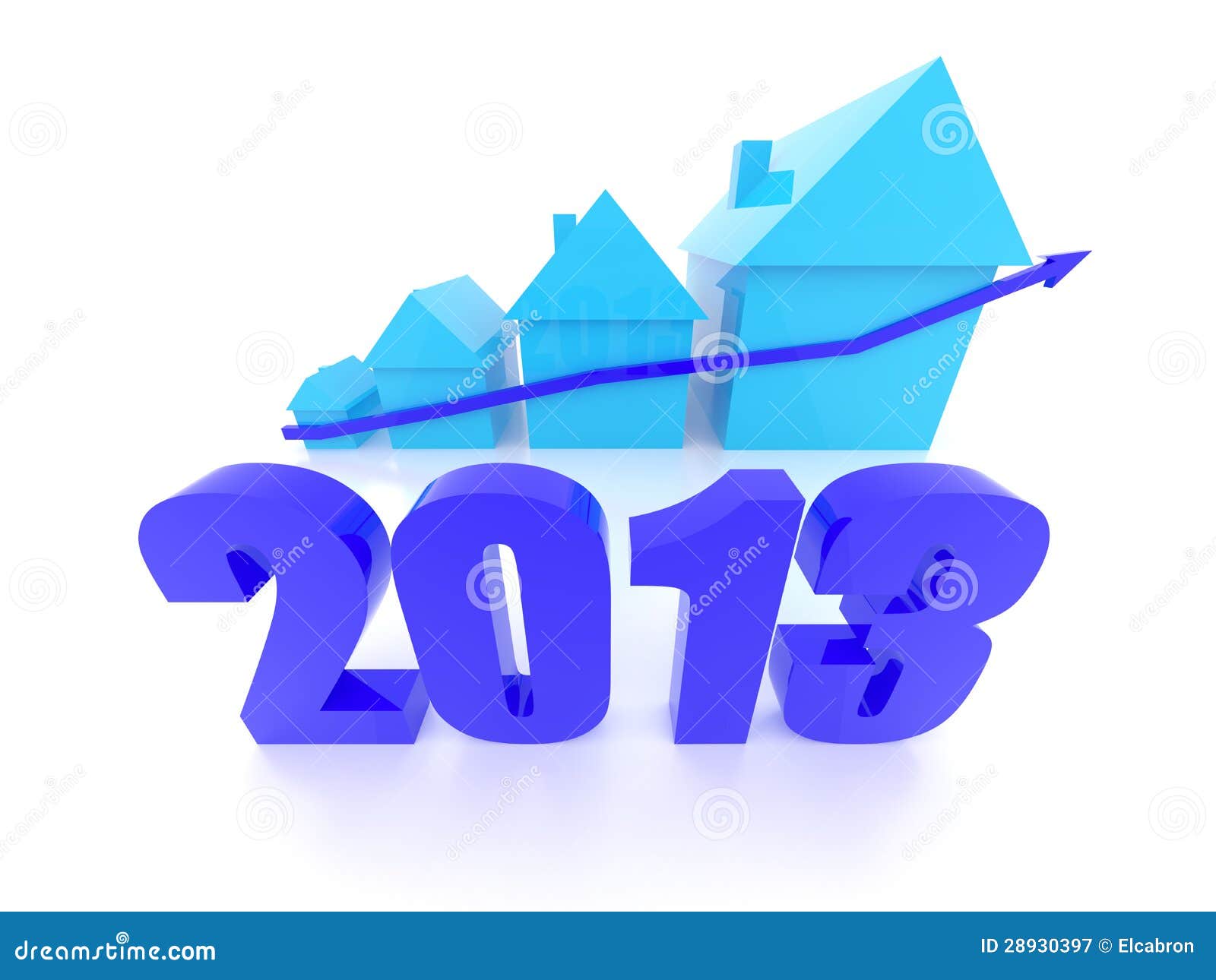 Real estate progress stock illustration. Illustration of forward 28930397