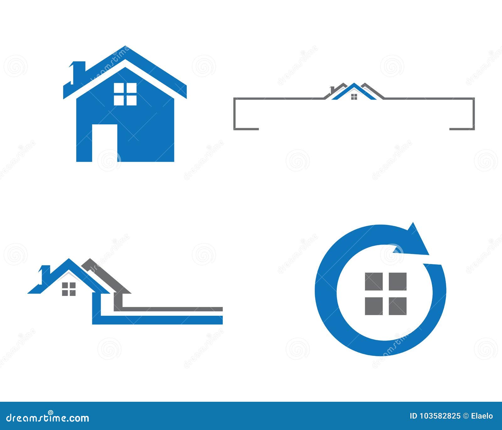 Property and Construction Logo Design Stock Illustration - Illustration ...