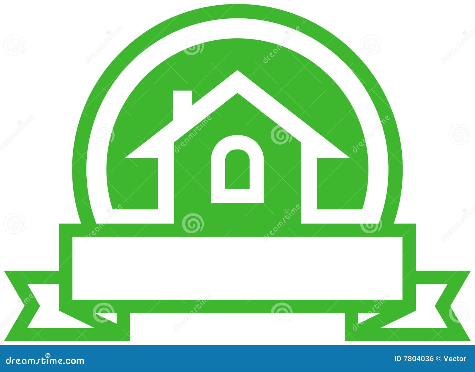 Real estate vector emblem stock vector. Illustration of residential
