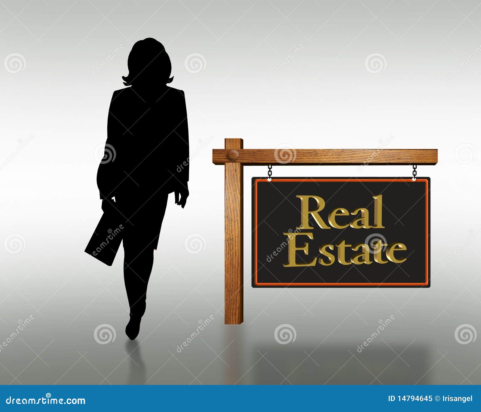 Real Estate Woman Business Card Logo Royalty Free Stock Photo  Image 