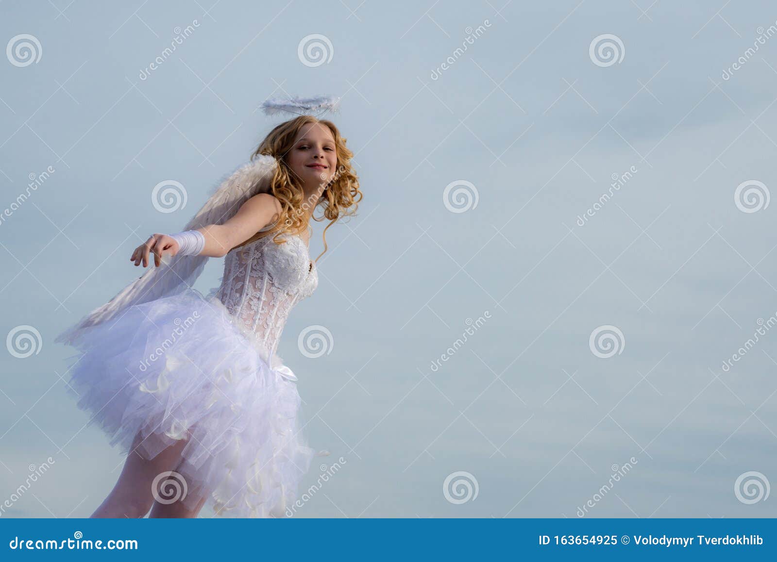 Real Fairy from Magical Stories. Concept of Innocent Child Stock ...