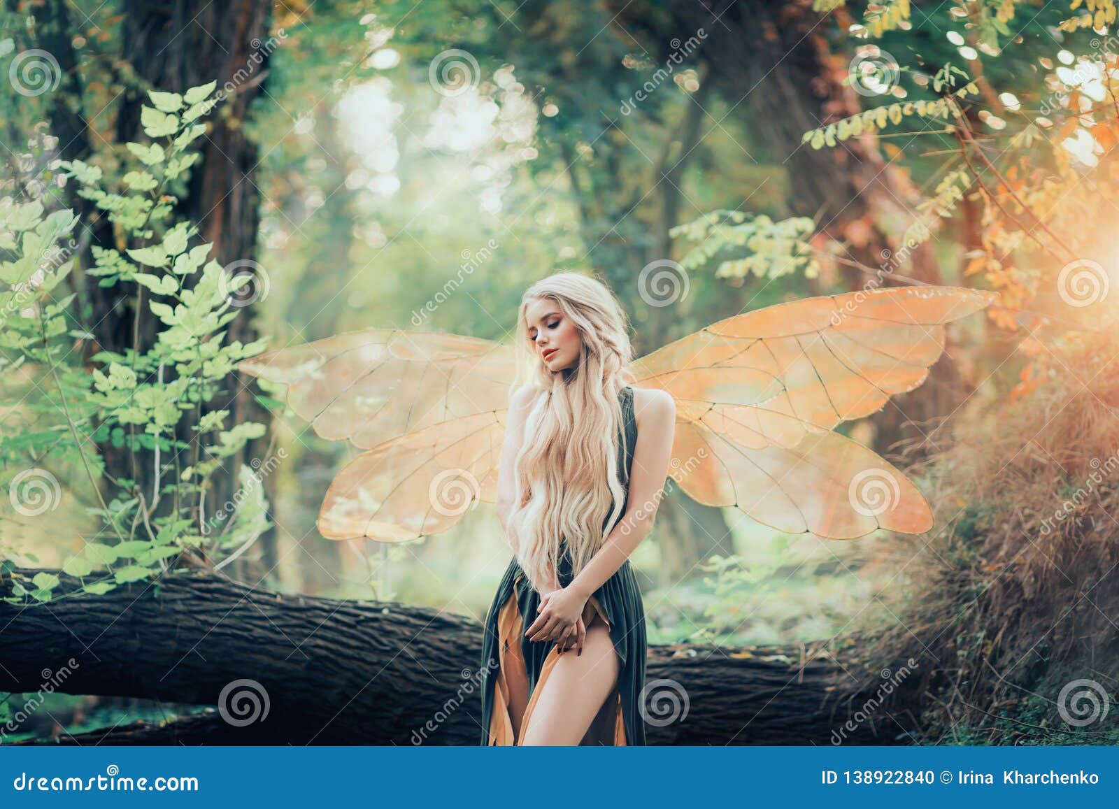 Real Fairy from Magical Stories, Goddess of Nature with ...