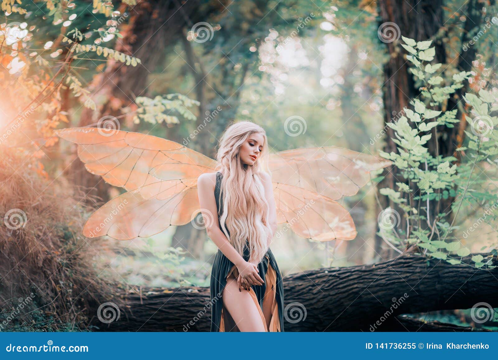 Real Fairy from Magical Stories, Goddess of Nature with ...