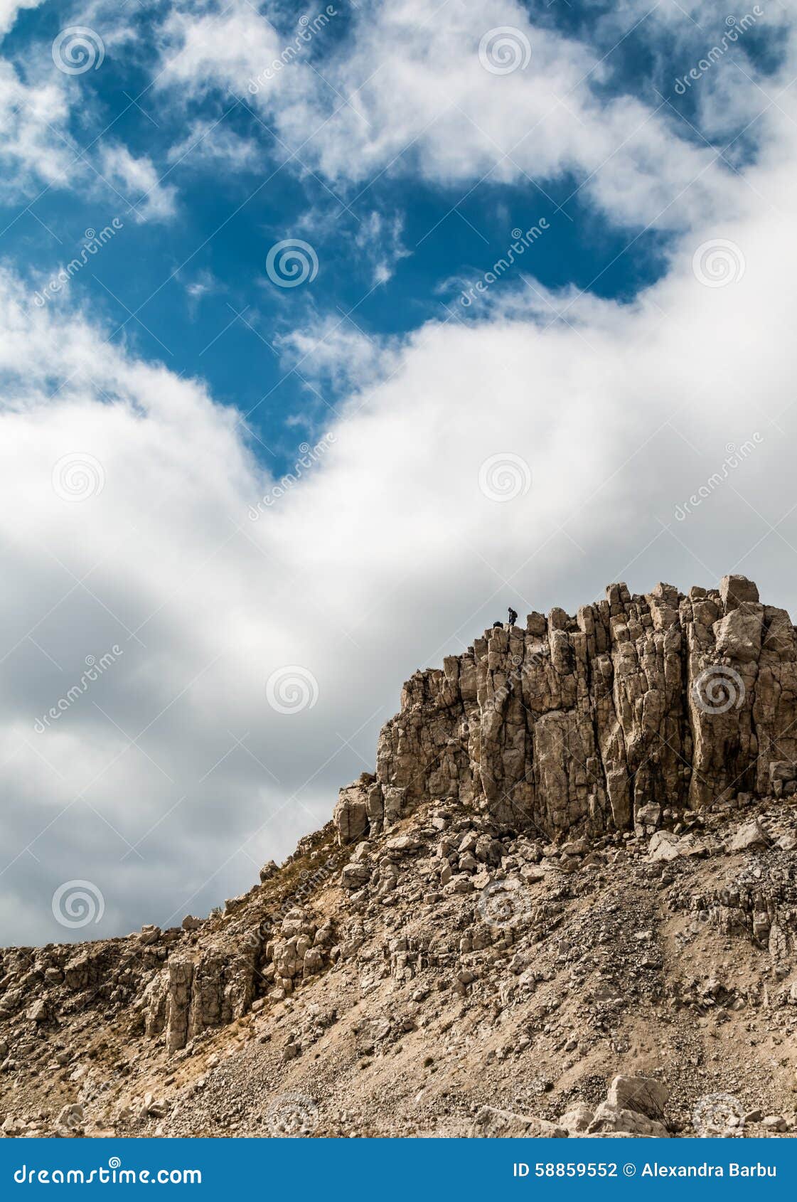 Real Heart Shaped Cloud In The Sky Above The High Rocky Real Heart Shaped Cloud In The Sky Above The High Rocky