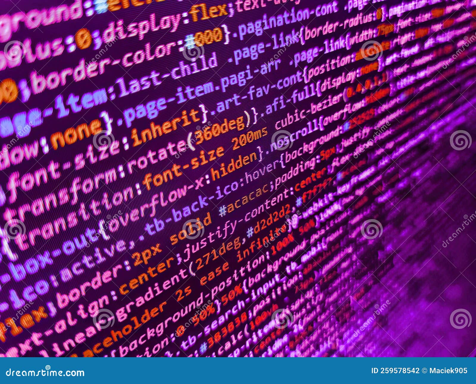 Real Html Code Developing Screen. Close Up of Computer Web Page Code Inside  of Html File. Writing Programming Code on Laptop Stock Photo - Image of  information, development: 259578542, image size:1600x1290