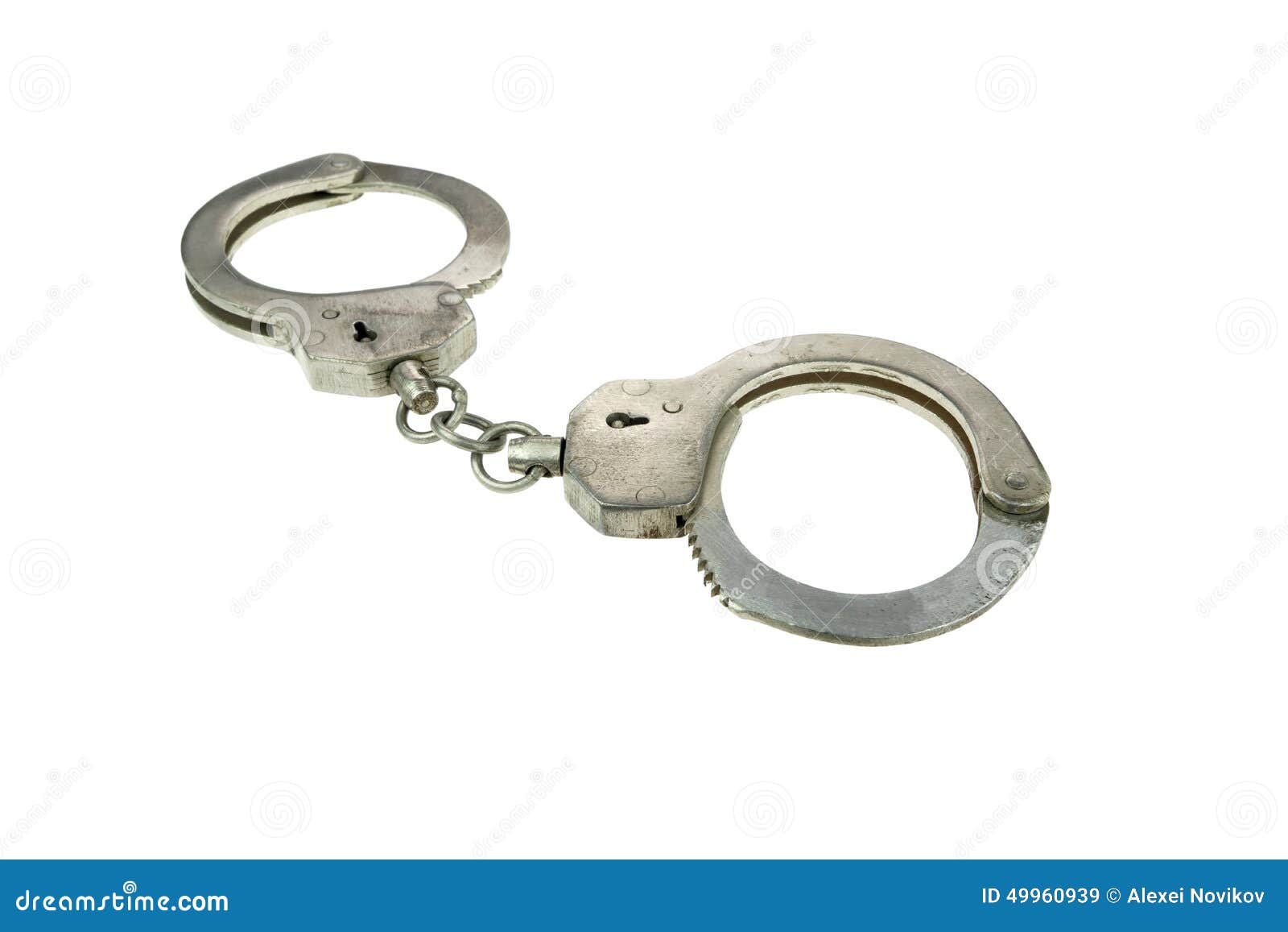 Real Iron Handcuffs stock image. Image of manacle, criminal 49960939