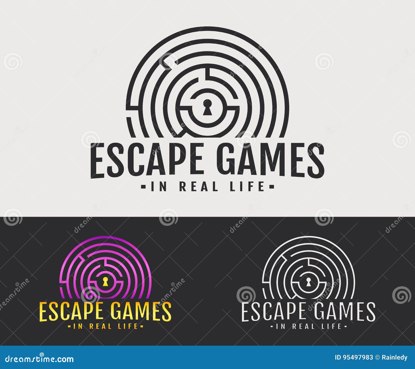 real-life escape games logo.