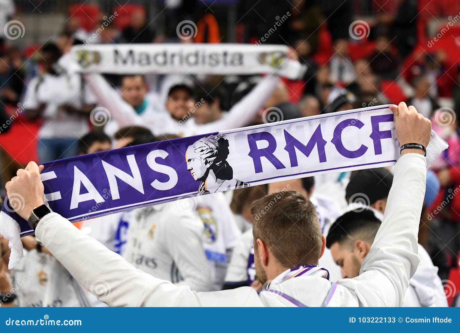 real madrid scarves