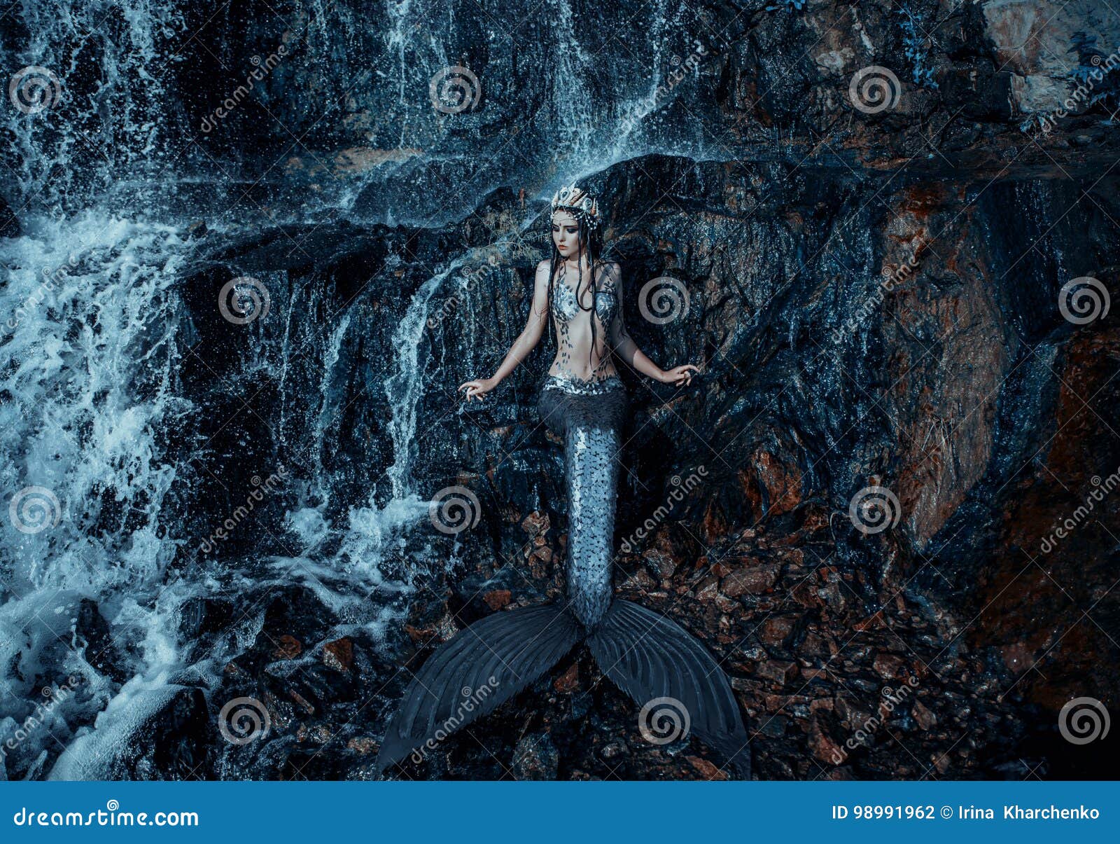 The real mermaid stock photo. Image of figure, siren - 98991962