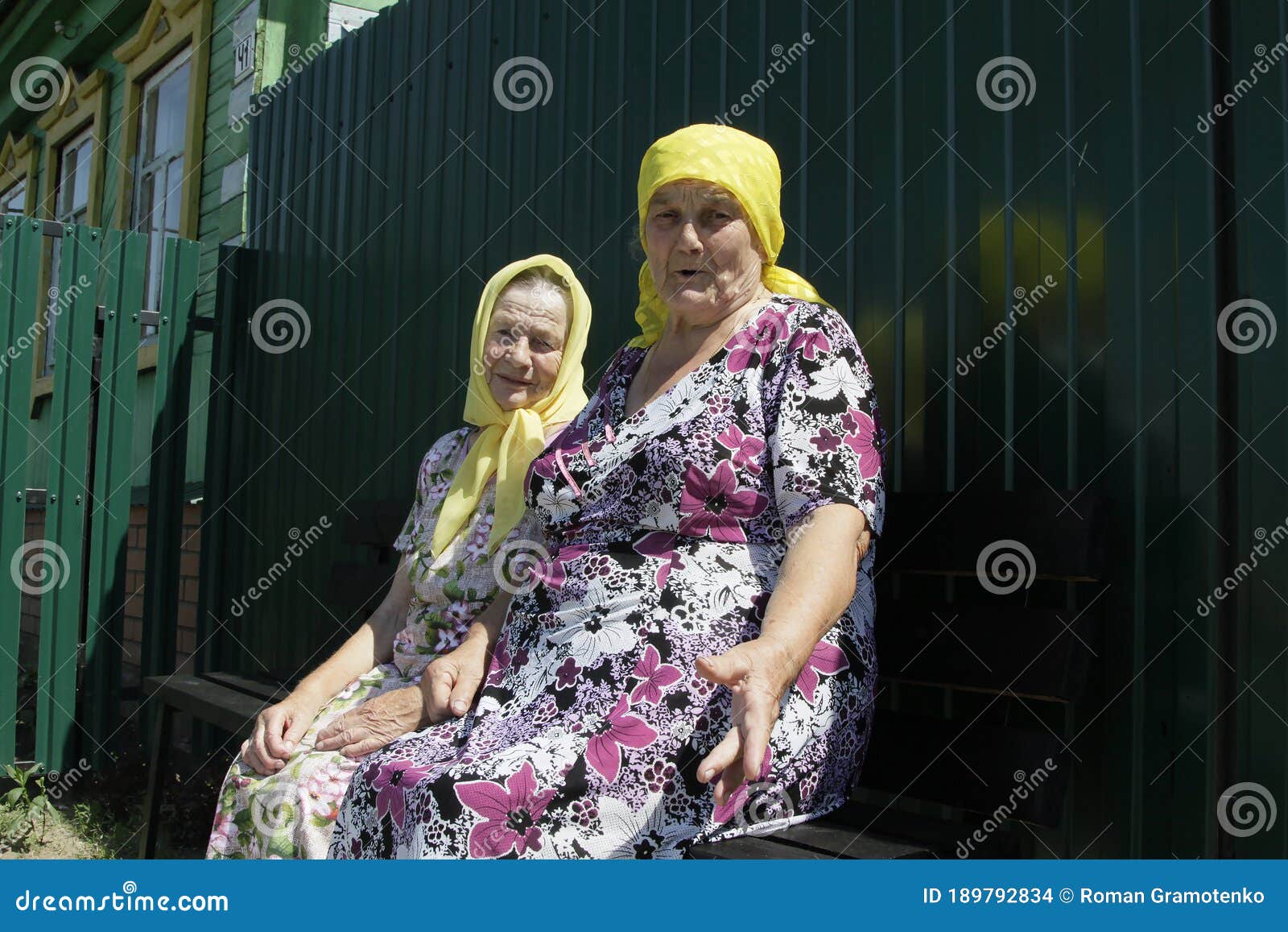 Real Russian Â Babushka Â In A Real Russian Village Editorial Stock Image Image Of Retiree