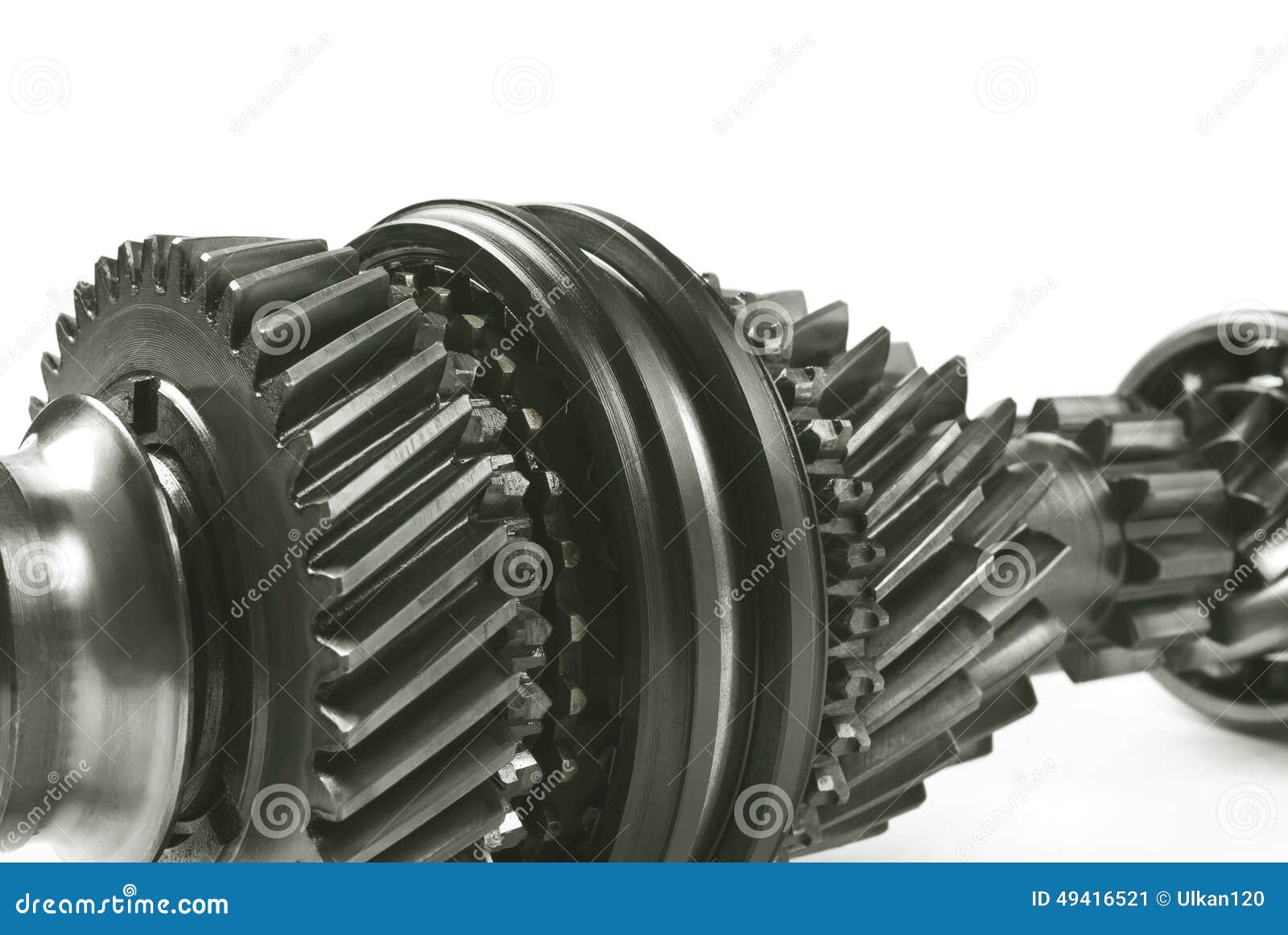 Real stainless steel gears stock image. Image of chain 49416521
