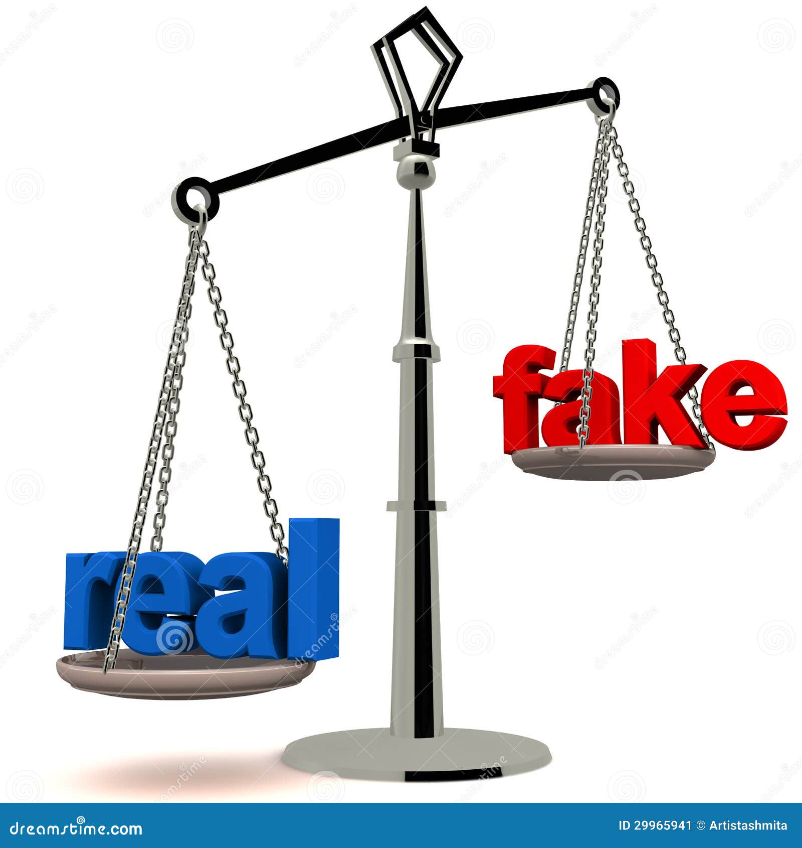 Real Versus Fake Royalty-Free Stock Photo | CartoonDealer.com #29965941
