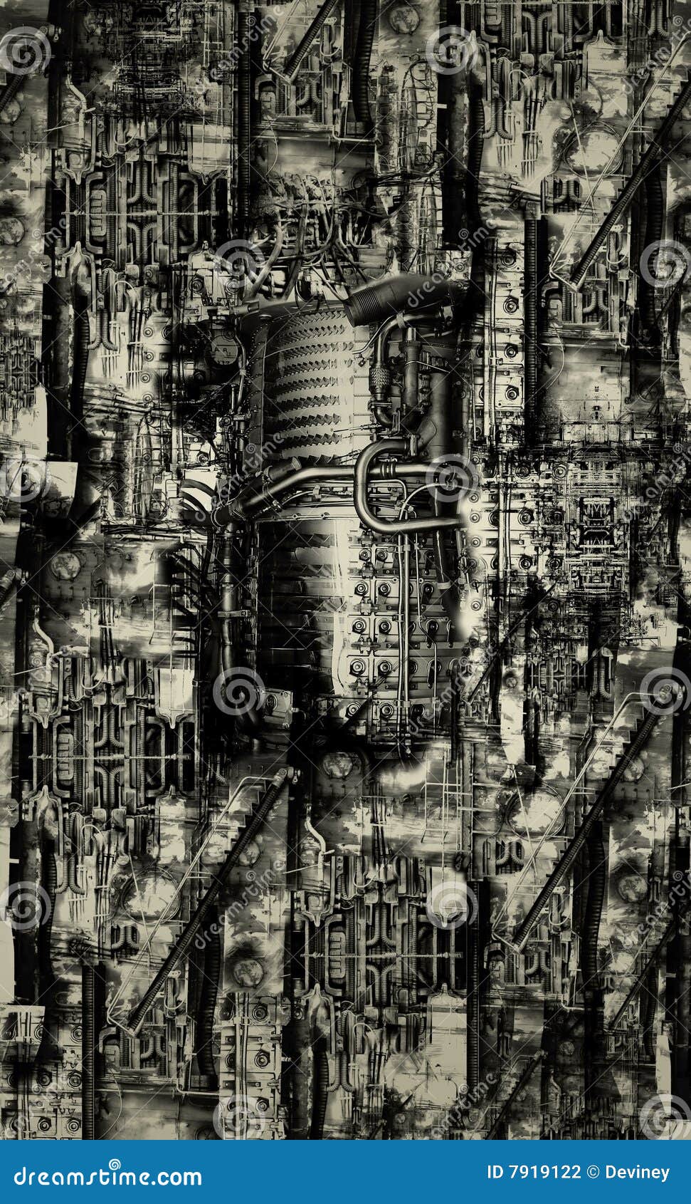 Realismo Fantástico VI stock de ilustración. Ilustración de tornillos -  7919122, image size:971x1690