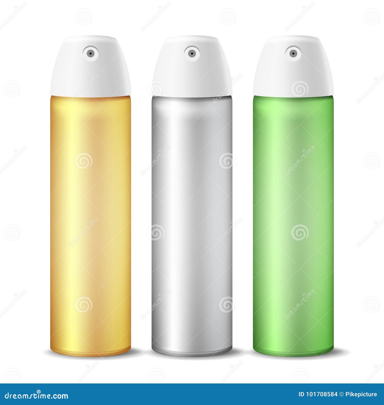 Download Realistic Air Freshener Spray Can Vector. Aluminium Can Template Blank. Stock Vector ...