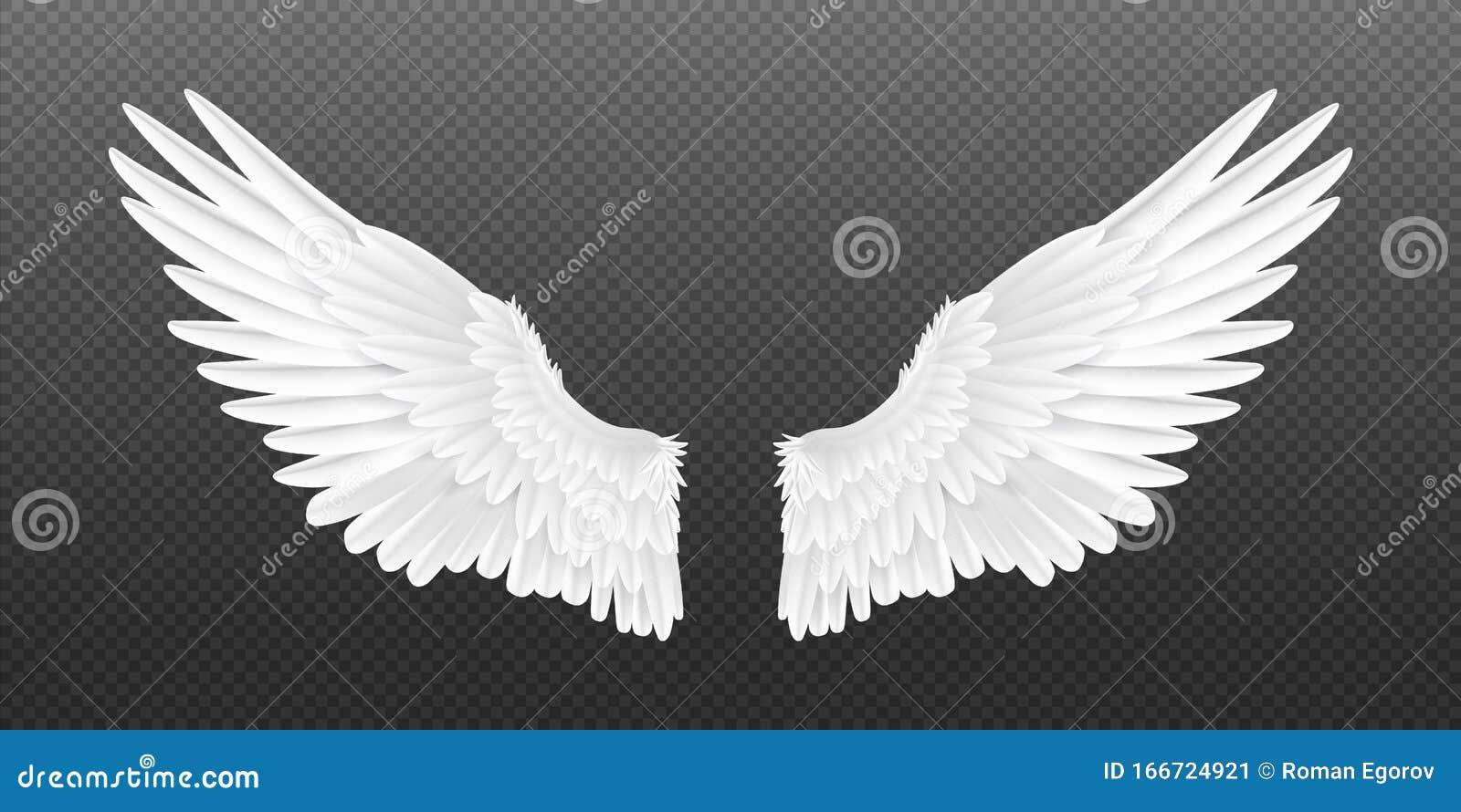 how to draw angel wings step by step