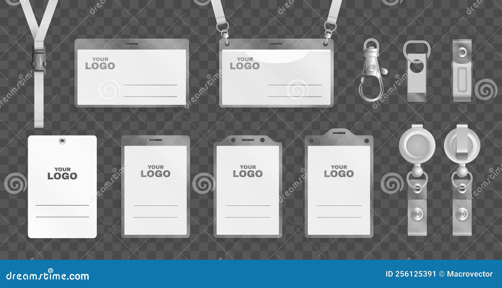 Realistic Badges Set stock vector. Illustration of emblem - 256125391