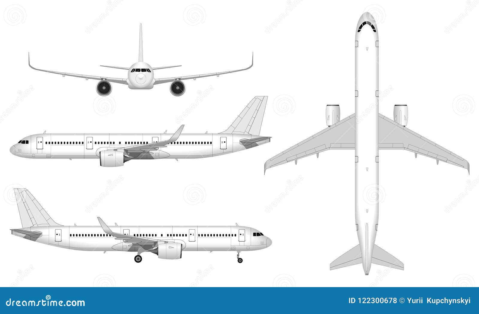 Боинг 737-800 вид сбоку