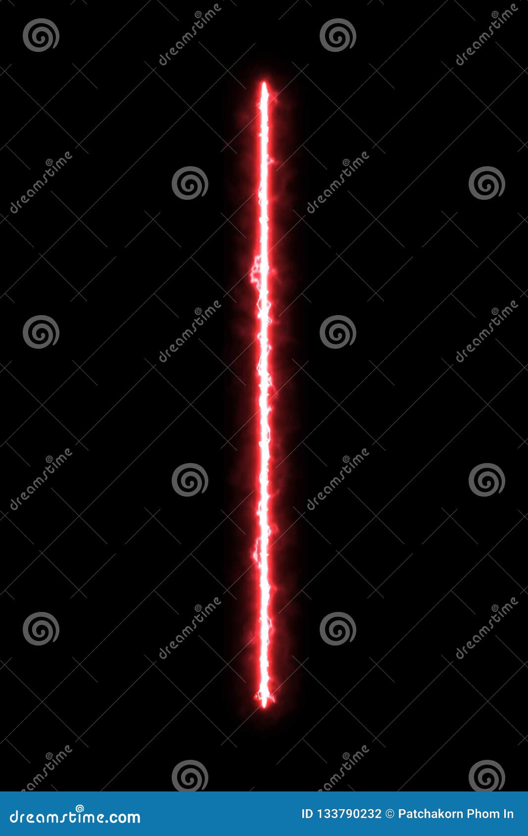 realistic bright colorful laser beam. light saber on black background. weapon futuristic from star war.  s for your