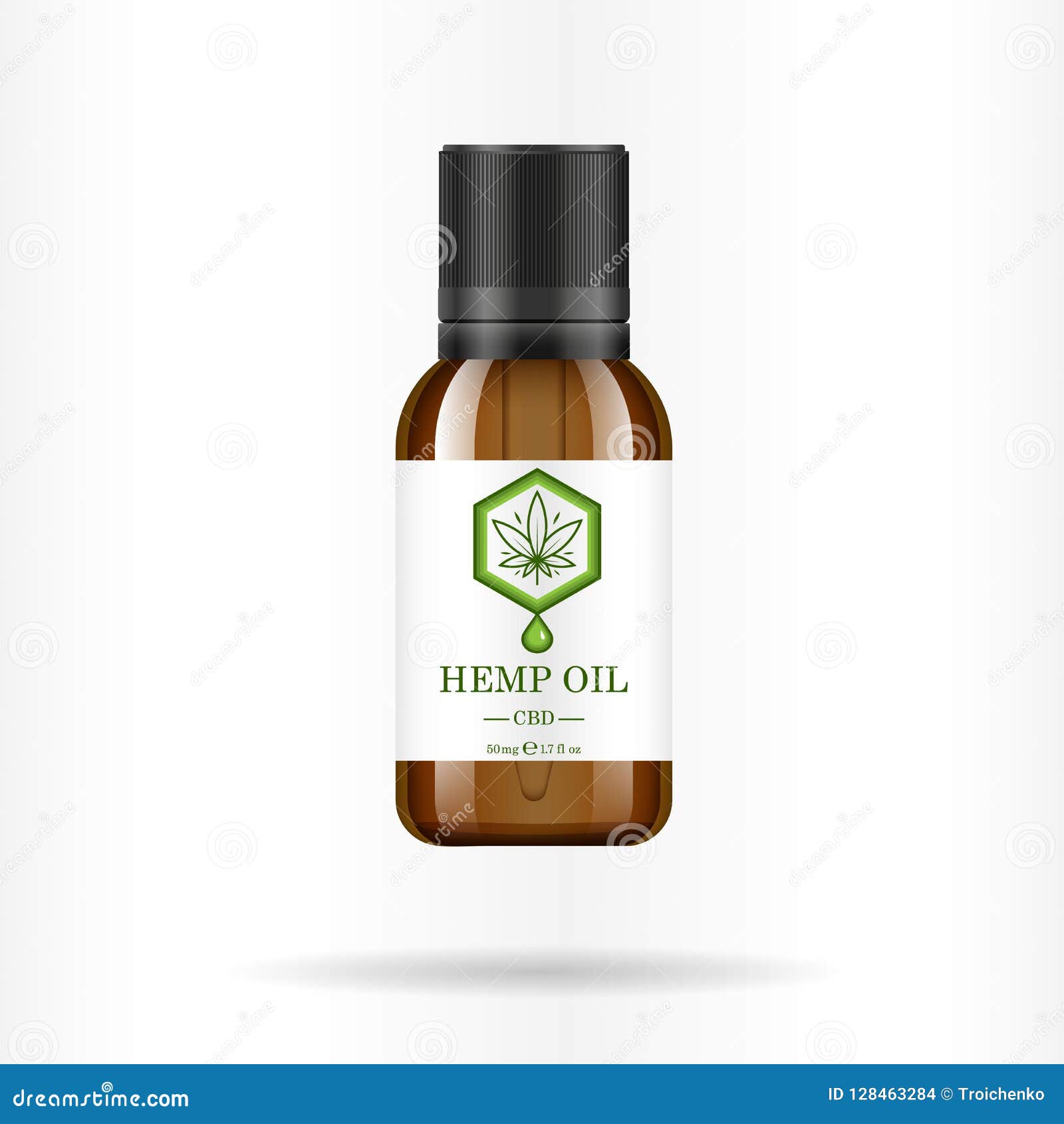 Download Realistic Brown Glass Bottle With Hemp Oil Mock Up Of Cannabis Oil Extracts In Jars Medical Marijuana Logo On The Stock Vector Illustration Of Container Hash 128463284